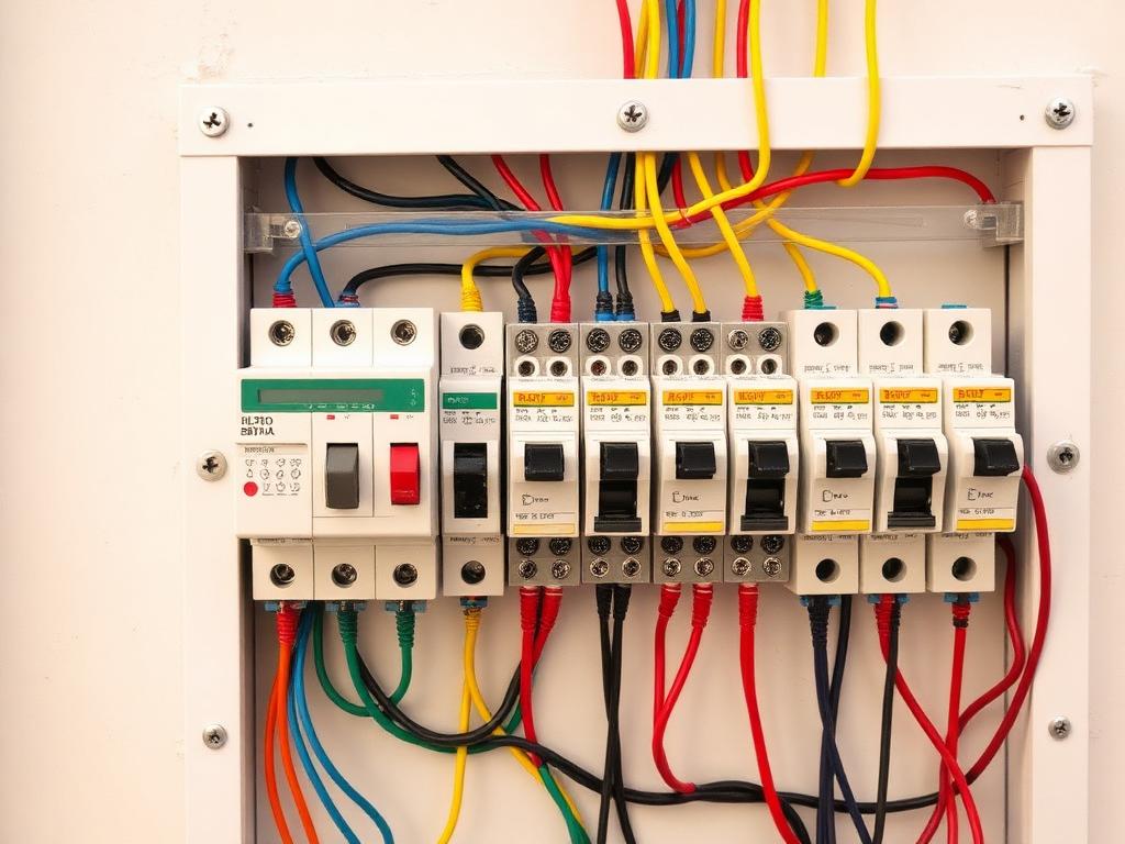Switch board & MCB fitting